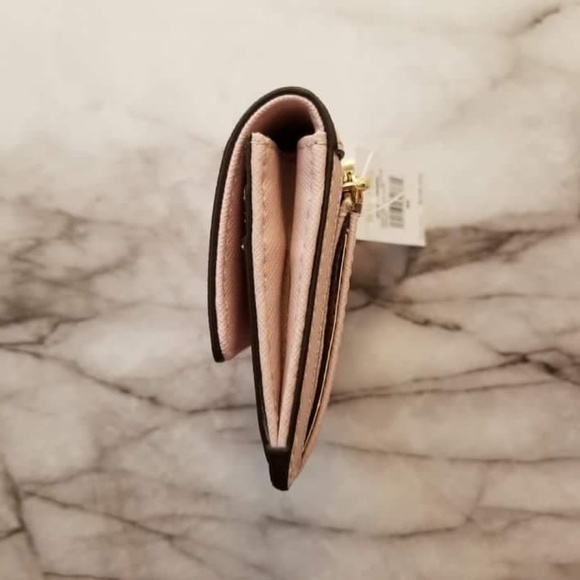 NWT Michael Kors Light Pink Card Holder Wallet - Picture 3 of 6